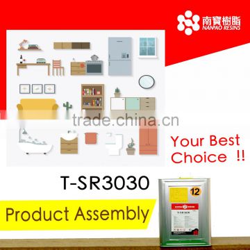 NANPAO High Quality Yellow Transparent solvent based Chloroprene rubber Bond For Product assembly