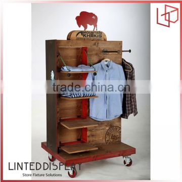 Creative retail store floor stand for display