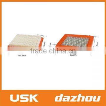 Air filter F for lawn mower