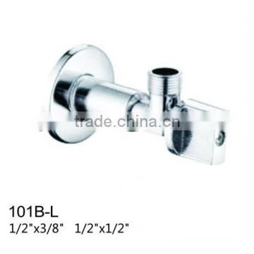 1/2"*3/8" 90 Degree Brass Toilet Water Angle Stop Valve