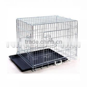 24" 30" 36" 42" 48" Large Outdoor Metal Dog Cages, Foldable Dog Crates