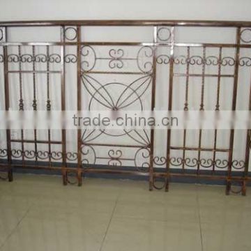 Wrought iron railing