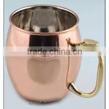 Moscow Mule Copper Mug with Coin Handle