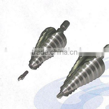 Hss Step Drill Bits with Hex-Shank For Wood