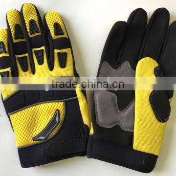 Sports ski gloves Heavy Duty Work Anti-collision gloves with PVC bumper strip