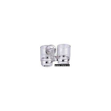 double tumbler & holder(glass tumbler,cup)