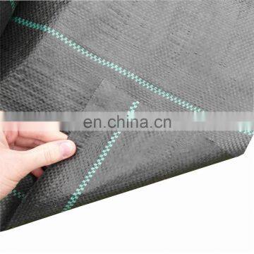 pp woven weed control fabric/polypropylene woven ground cover sheet/cloth