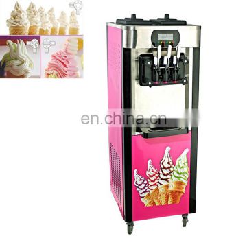 High quality soft ice cream machine/ice making machine with factory price