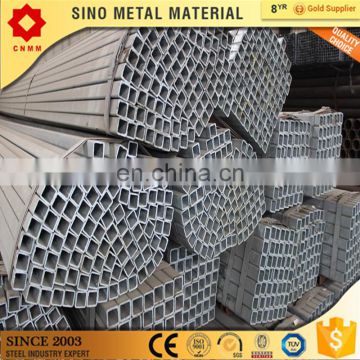 factory galvanized steel hollow section hot diped galvanized steel pipe weight of gi square steel pipe