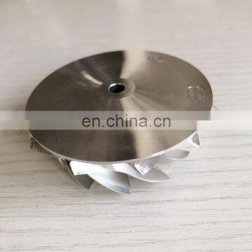 TD04HL 49.04/60.13mm 11+0 blades high performance turbo milling/aluminum 2618/billet compressor wheel