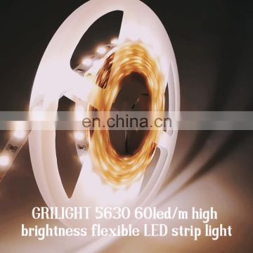 Shenzhen factory price smd 5630 5730 led 5m roll ul listed led strip light