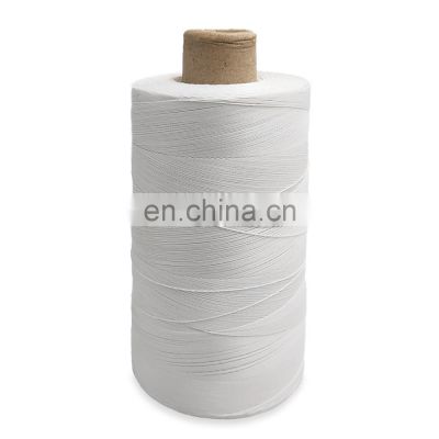 China Factory WholeSale High tenacity White color sew thread Supplier For Kite Flying