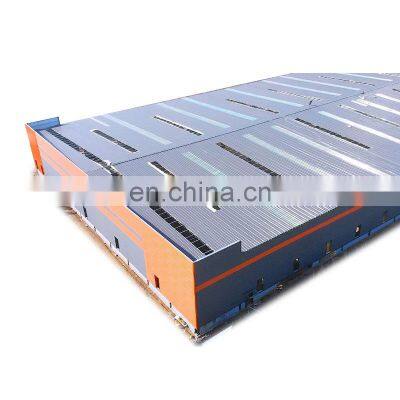 Light Metal Building Construction Gable Frame Prefabricated Industrial Steel Structure Warehouse