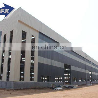 ISO Certificate Pre-engineering Steel Construction Frame Shed Building