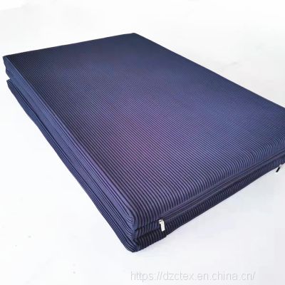 5CM Comfortable Easy-carried 3-Foldable Mattress by elastic 3D Spacer fabric with memory effect drive-away bedmite
