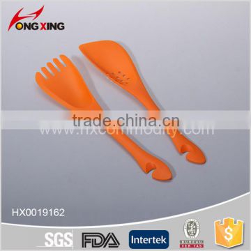 Kitchen tool cheap non stick plastic kitchen utensils 2pcs/set