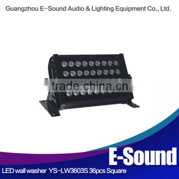Waterproof 36 x 3W outdoor led wall washer