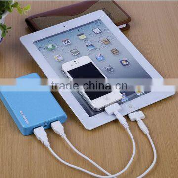 long lasting power bank for ipod touch 12000mah usb portable power bank external battery