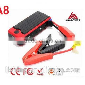 Awesome car monster turbo jumper power pack snap on jump starter portable power bank