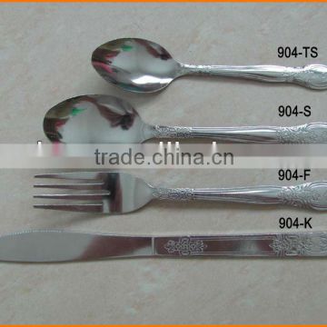 904 stainless steel cutlery set