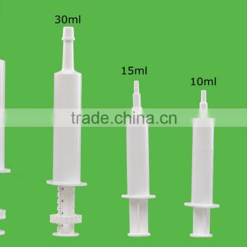 animal oral paste syringes 8ml,10ml,12ml,15ml, 30ml,60ml ( cindy@fudaplastic.com)