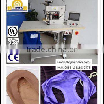 Ultrasonic non-woven fabric sewing machine for ankle socks