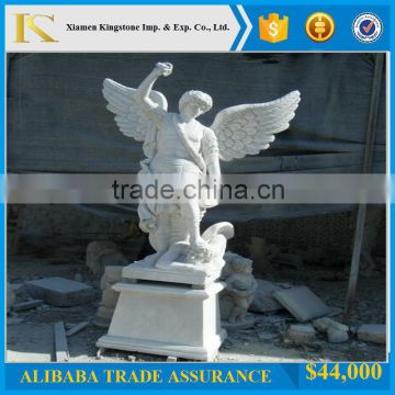 Hot Sale White Marble Angel Statue KSFS004