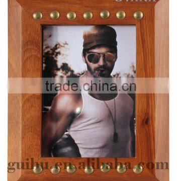 Fancy vintage wood photo frame fro family decor lovely photo frame