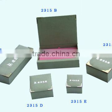 Good Quality Promotion Custom Logo Stamped White Paper Jewelry Box