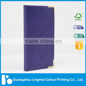 Customized fancy cover with inner woodfree paper chinese notebook