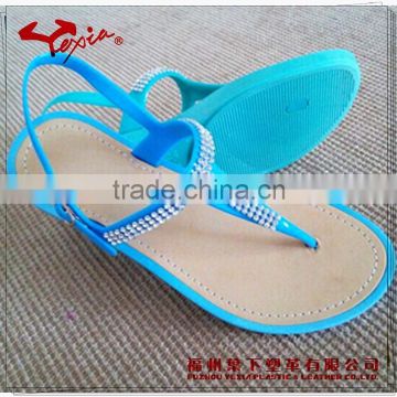 Comfortable v-strap sandals fashion for woman