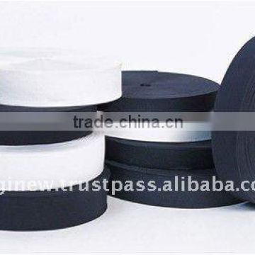 Woven Elastics (Spandex/Rubber, Polyester/Nylon)