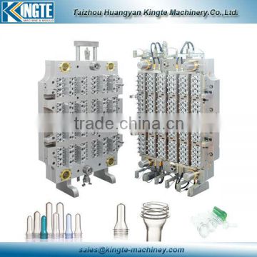96-cavity hot runner pco and bpf valve gate system preform mould