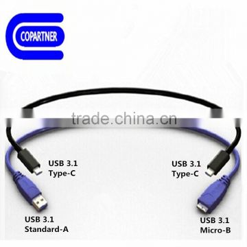 High quality Copartner USB 3.1 cable