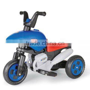 ride on electric power kids motorcycle bike made by blowing plastic