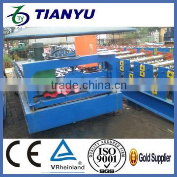 Colored Steel Decking Sheet Roll Forming Machine/ Steel Car Panel Forming Machine