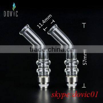 Curve glass long drip tips hot selling