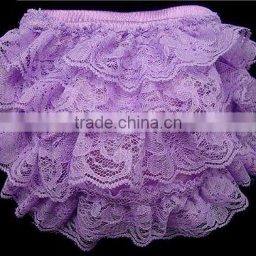 L-purple lace bloomer