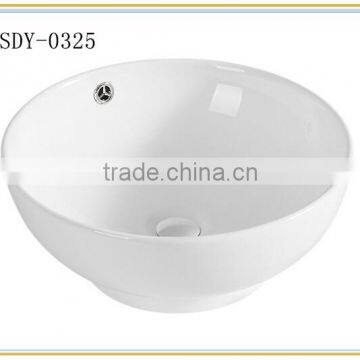 Bathroom wash basin bowl ceramic wash sink