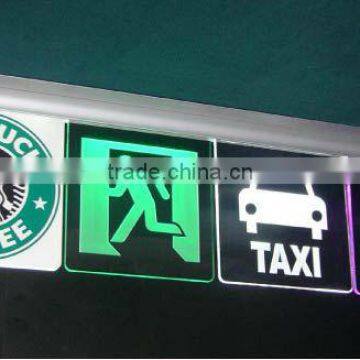 safe slim backlit LED Exit Signs