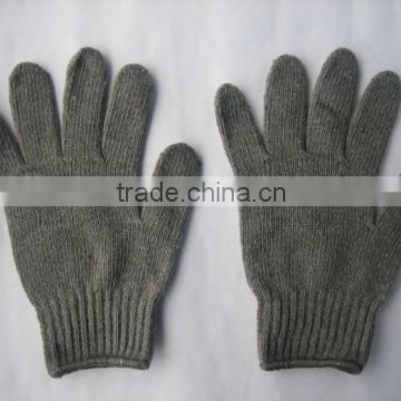 7g Grey Color String Knit Cotton Work Glove