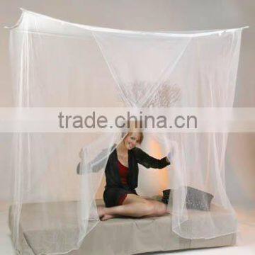 Square adult mosquito net with insecticide treated