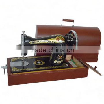 JA2-1 household sewing machine head and wooden box