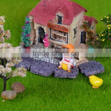 2016 New invention ! popular children 1:12 DIY toys for kids wholesale resin dollhouse miniature for girls