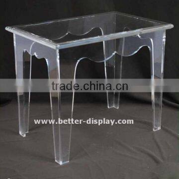 high quality white acrylic dining table