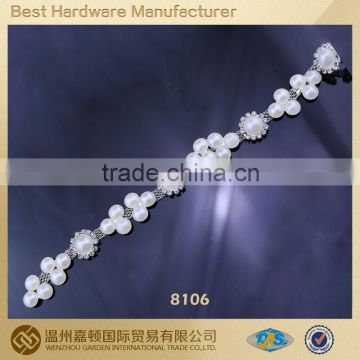 Wholesales Rhinestone and Flower Pearls for wedding dress