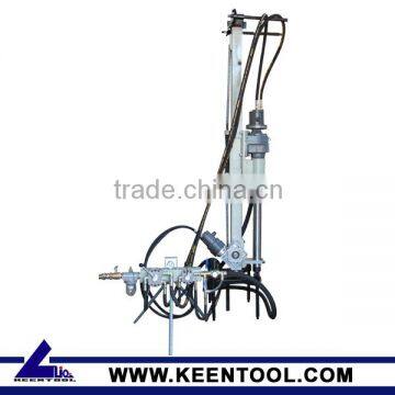 Pneumatic quarry drilling machine for boring