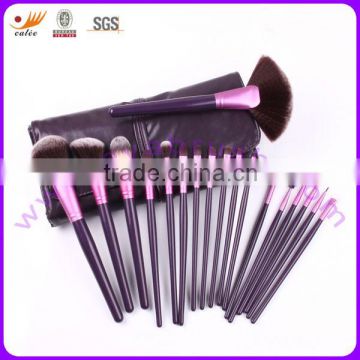 18pcs makeup brush tube professional natural hair