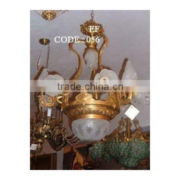 antique crystal chandelier