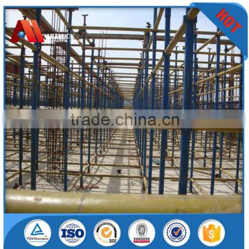 steel frame scaffolding for building